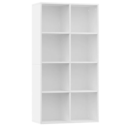 vidaXL Book Cabinet | White | Engineered wood | Medium | Book Cabinet