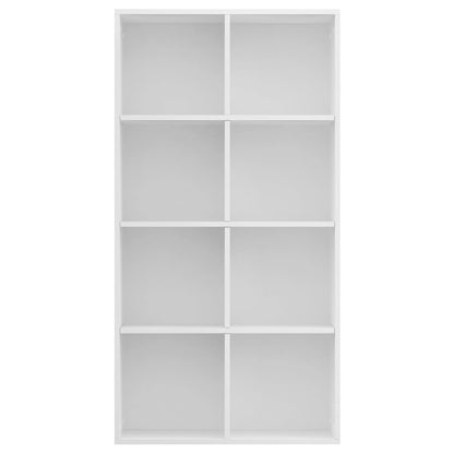 vidaXL Book Cabinet | White | Engineered wood | Medium | Book Cabinet
