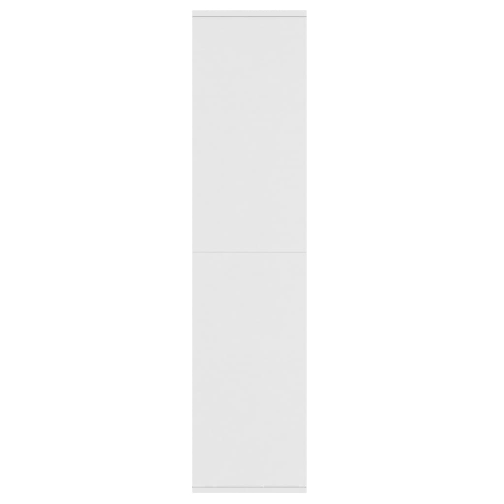 vidaXL Book Cabinet | White | Engineered wood | Medium | Book Cabinet