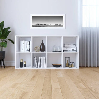 vidaXL Book Cabinet | White | Engineered wood | Medium | Book Cabinet