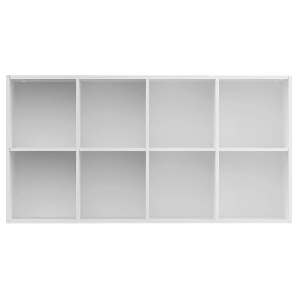 vidaXL Book Cabinet | White | Engineered wood | Medium | Book Cabinet