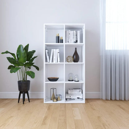 vidaXL Book Cabinet | White | Engineered wood | Medium | Book Cabinet