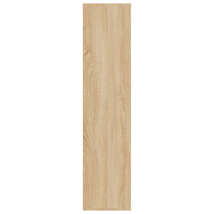 vidaXL Book Cabinet/Sideboard Sonoma Oak 66x30x130 cm Engineered Wood