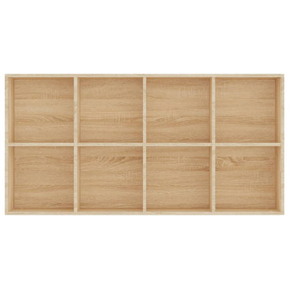 vidaXL Book Cabinet/Sideboard Sonoma Oak 66x30x130 cm Engineered Wood