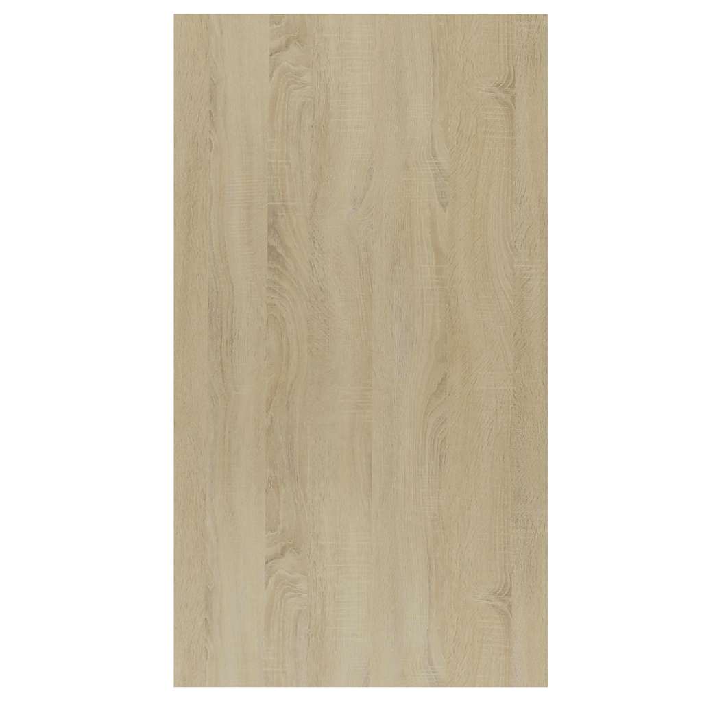 vidaXL Book Cabinet/Sideboard Sonoma Oak 50x25x80 cm Engineered Wood