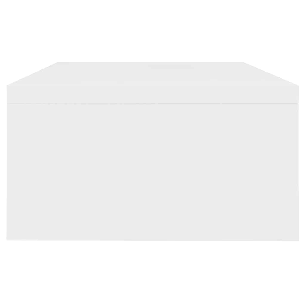 vidaXL Monitor Stand White 42x24x13 cm Engineered Wood