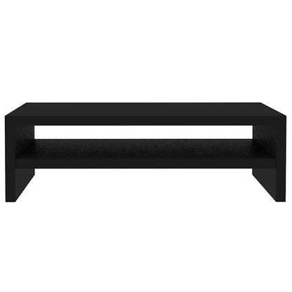 vidaXL Monitor Stand Black 42x24x13 cm Engineered Wood