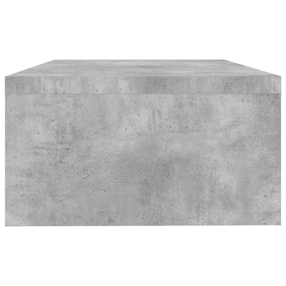 vidaXL Monitor Stand Concrete Grey 42x24x13 cm Engineered Wood