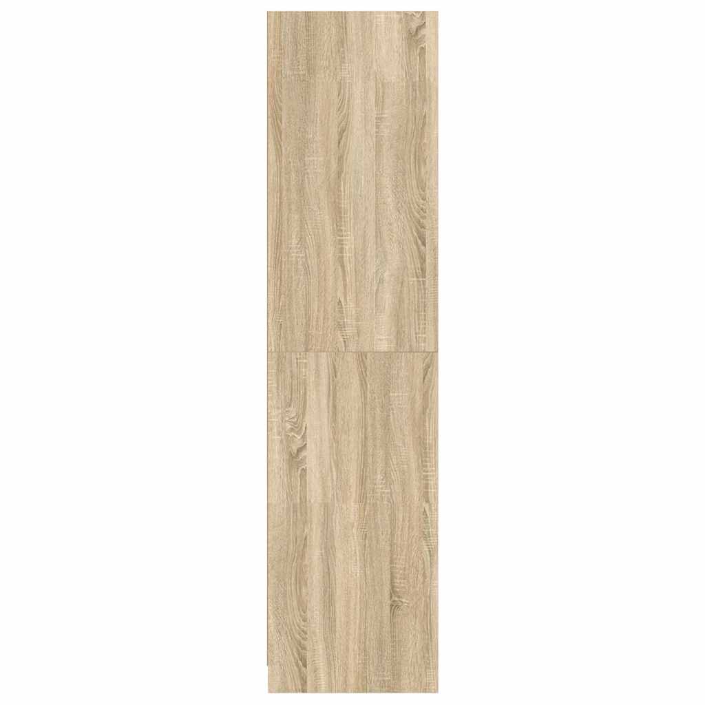 vidaXL Wardrobe Sonoma Oak 50x50x200 cm Engineered Wood