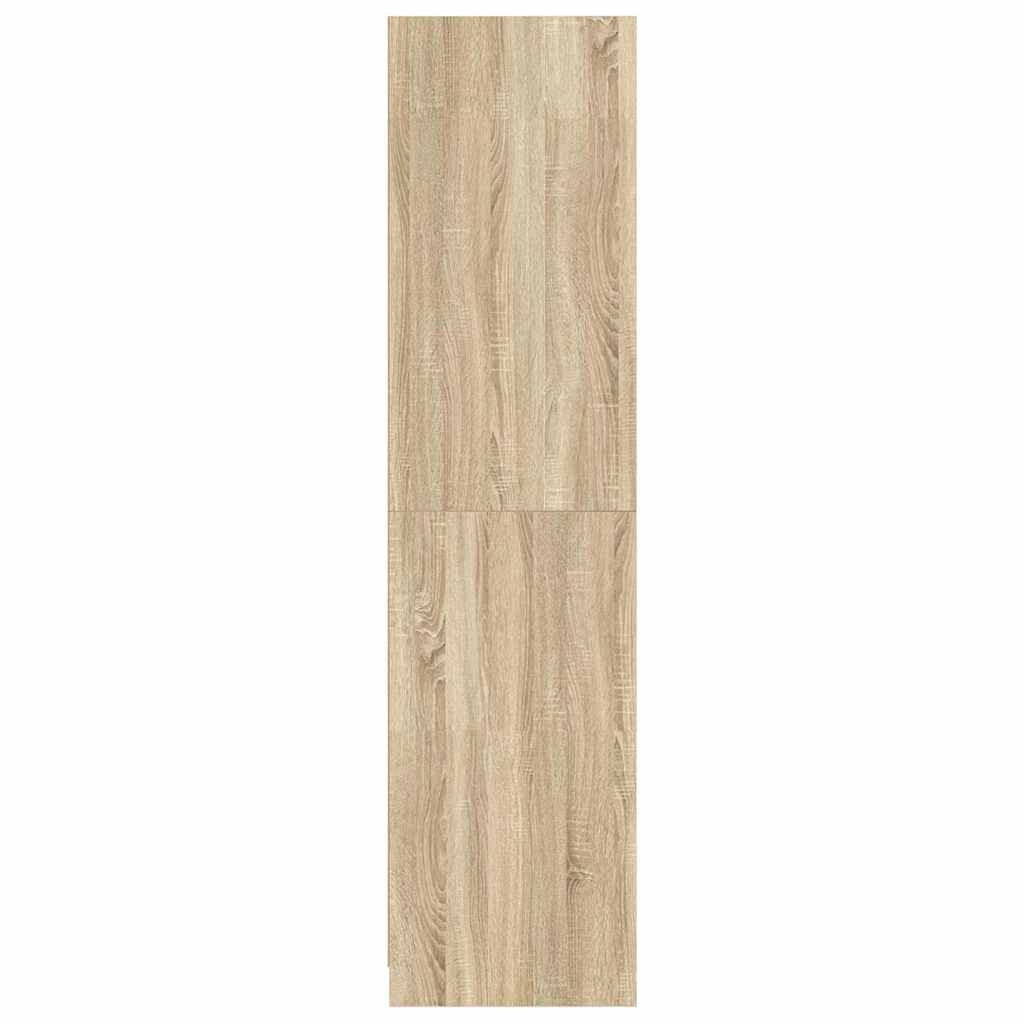 vidaXL Wardrobe Sonoma Oak 50x50x200 cm Engineered Wood
