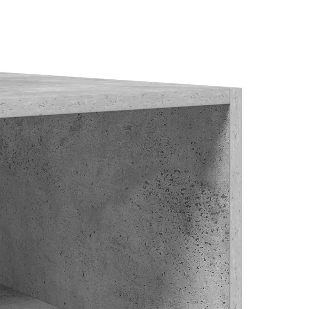 800238 vidaXL Wardrobe Concrete Grey 50x50x200 cm Engineered Wood