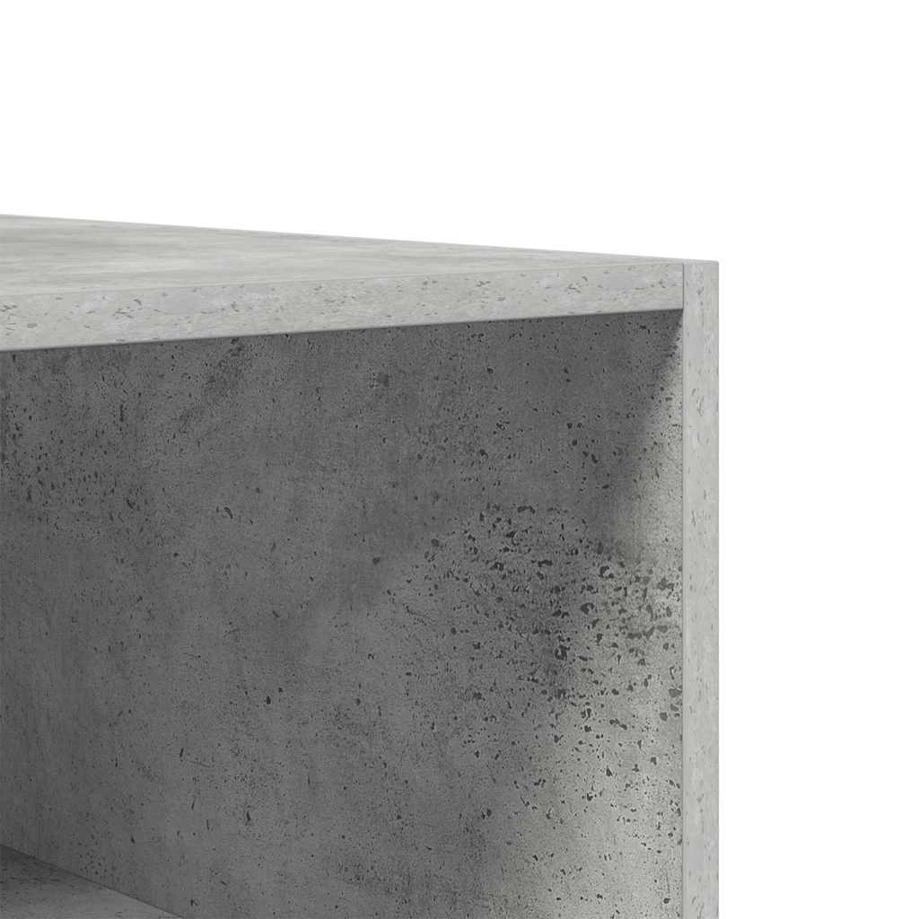 vidaXL Wardrobe Concrete Grey 50x50x200 cm Engineered Wood