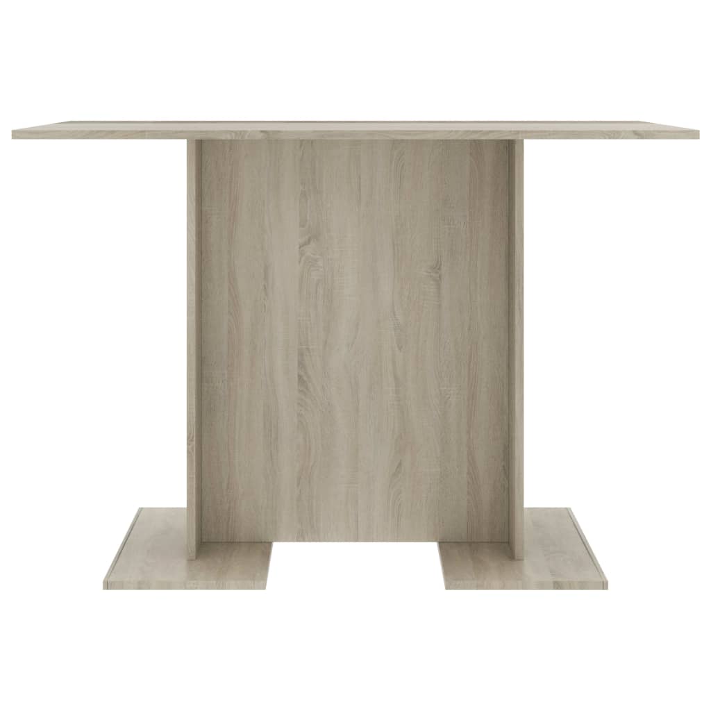 800246 vidaXL Dining Table Sonoma Oak 110x60x75 cm Engineered Wood