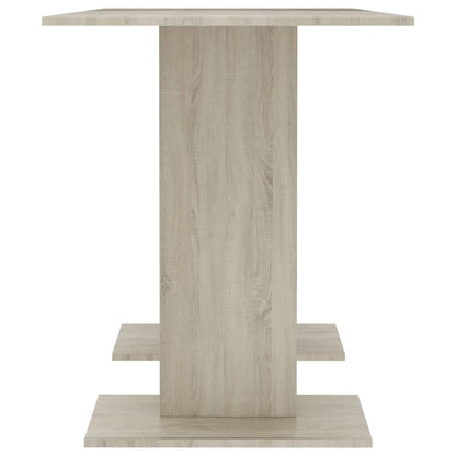 800246 vidaXL Dining Table Sonoma Oak 110x60x75 cm Engineered Wood
