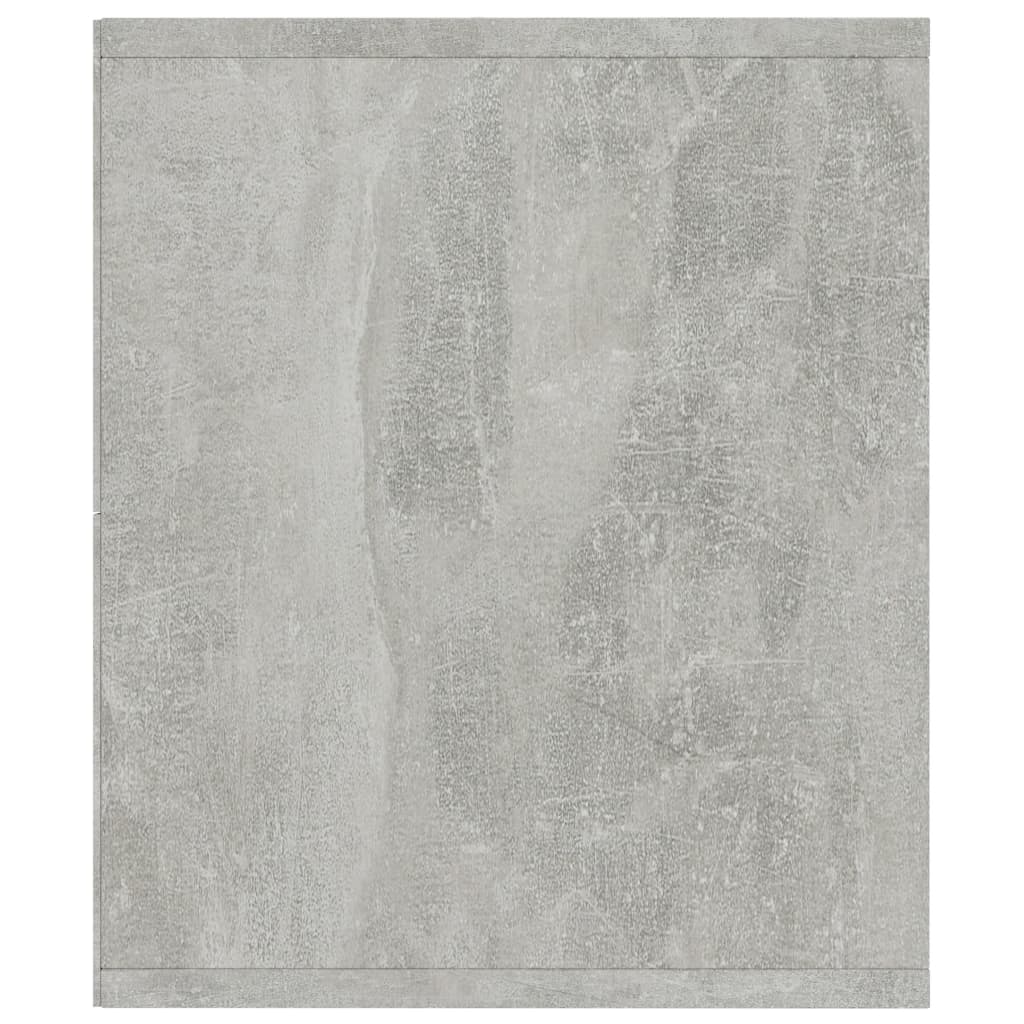 vidaXL Book Cabinet/TV Cabinet Concrete Grey 143x30x36 cm