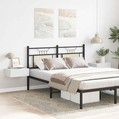 vidaXL Floating Nightstands 2 pcs White 40x30x15cm Engineered Wood