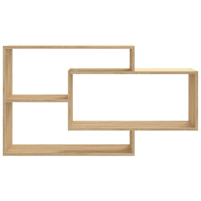 vidaXL Wall Shelf Sonoma Oak 104x20x58.5 cm Engineered Wood