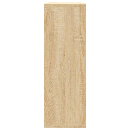 vidaXL Wall Shelf Sonoma Oak 104x20x58.5 cm Engineered Wood