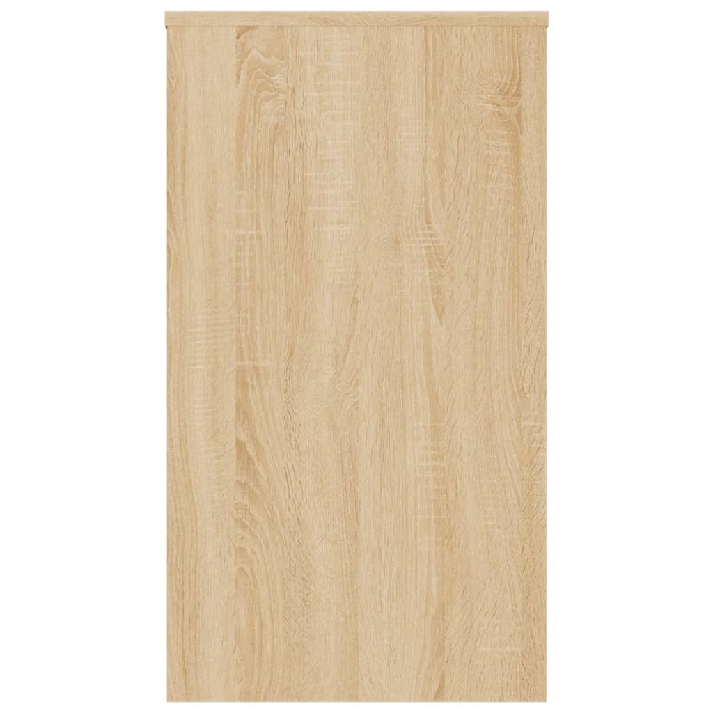 vidaXL Desk Sonoma Oak 90x40x72 cm Engineered Wood
