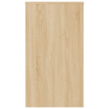 vidaXL Desk Sonoma Oak 90x40x72 cm Engineered Wood