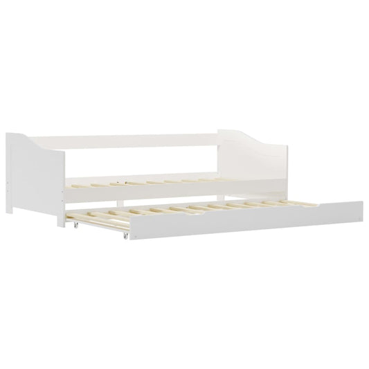 vidaXL Sofa Bed Frame | White | Pine wood, Plywood | Single/Double
