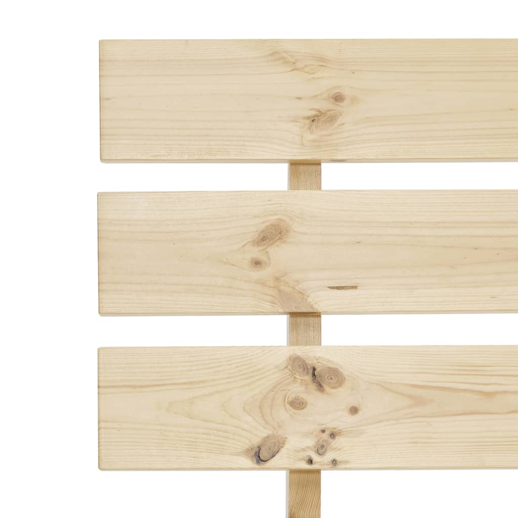 vidaXL Bed Frame without Mattress 180x200cm Solid Wood Pine