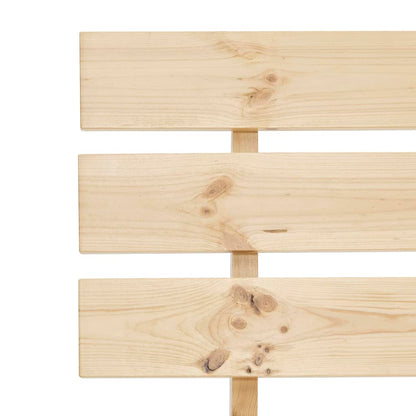 vidaXL Bed Frame without Mattress 180x200cm Solid Wood Pine