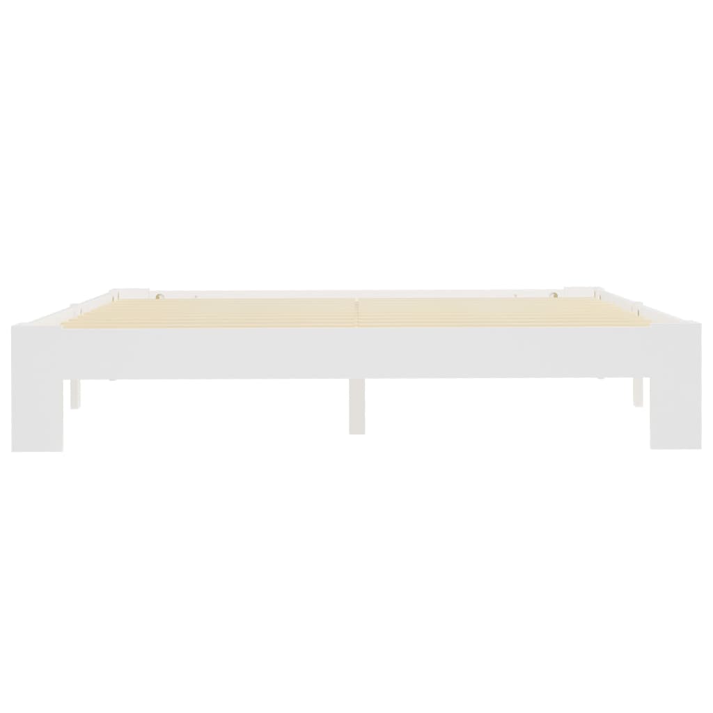 vidaXL Bed Frame without Mattress Brown 160x200 cm Solid Wood Pine