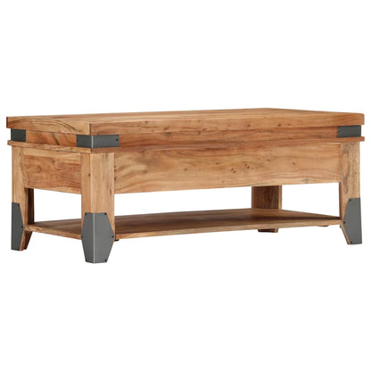 282751 vidaXL Coffee Table 110x52x45 cm Solid Acacia Wood