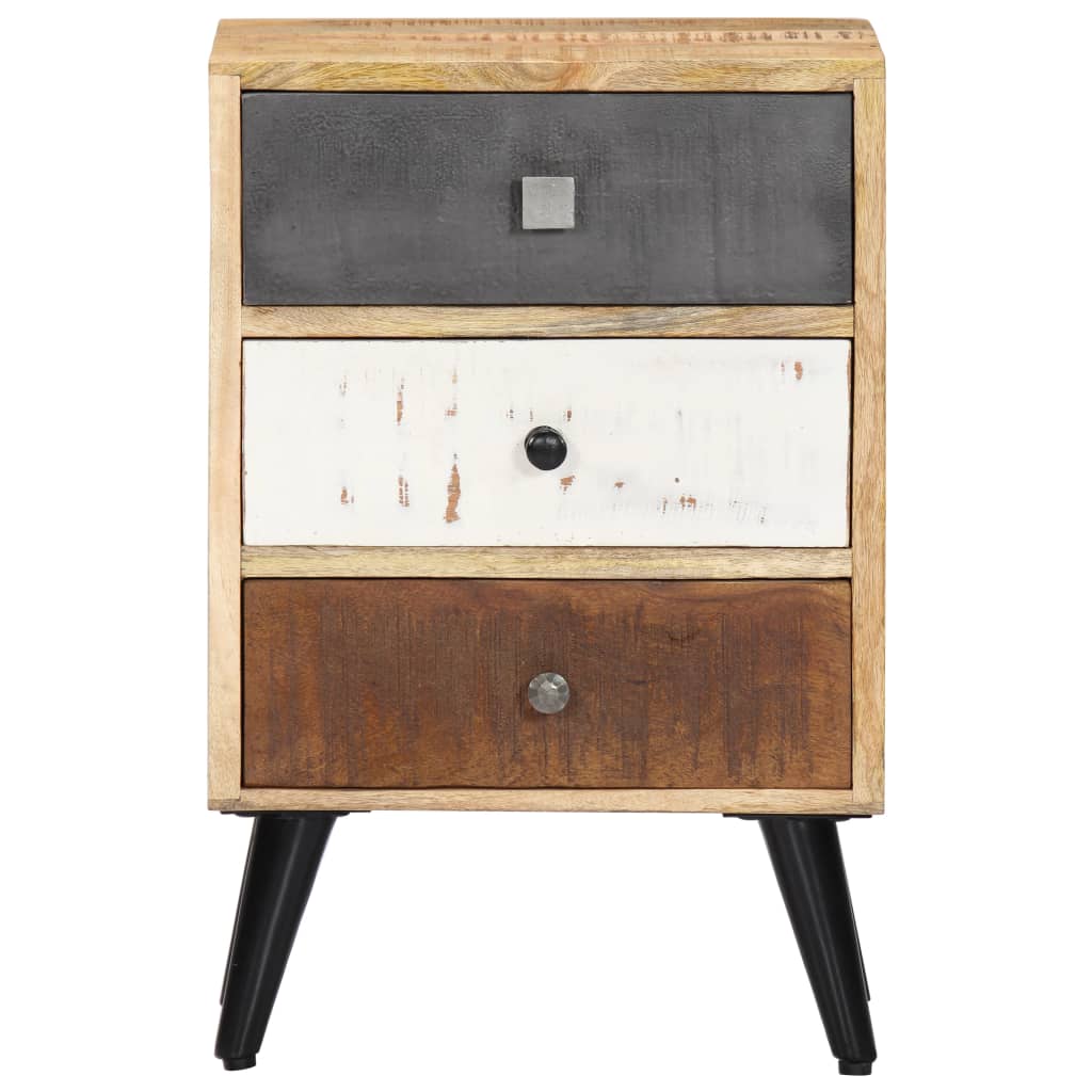 vidaXL Bedside Cabinet 40x30x60 cm Solid Mango Wood
