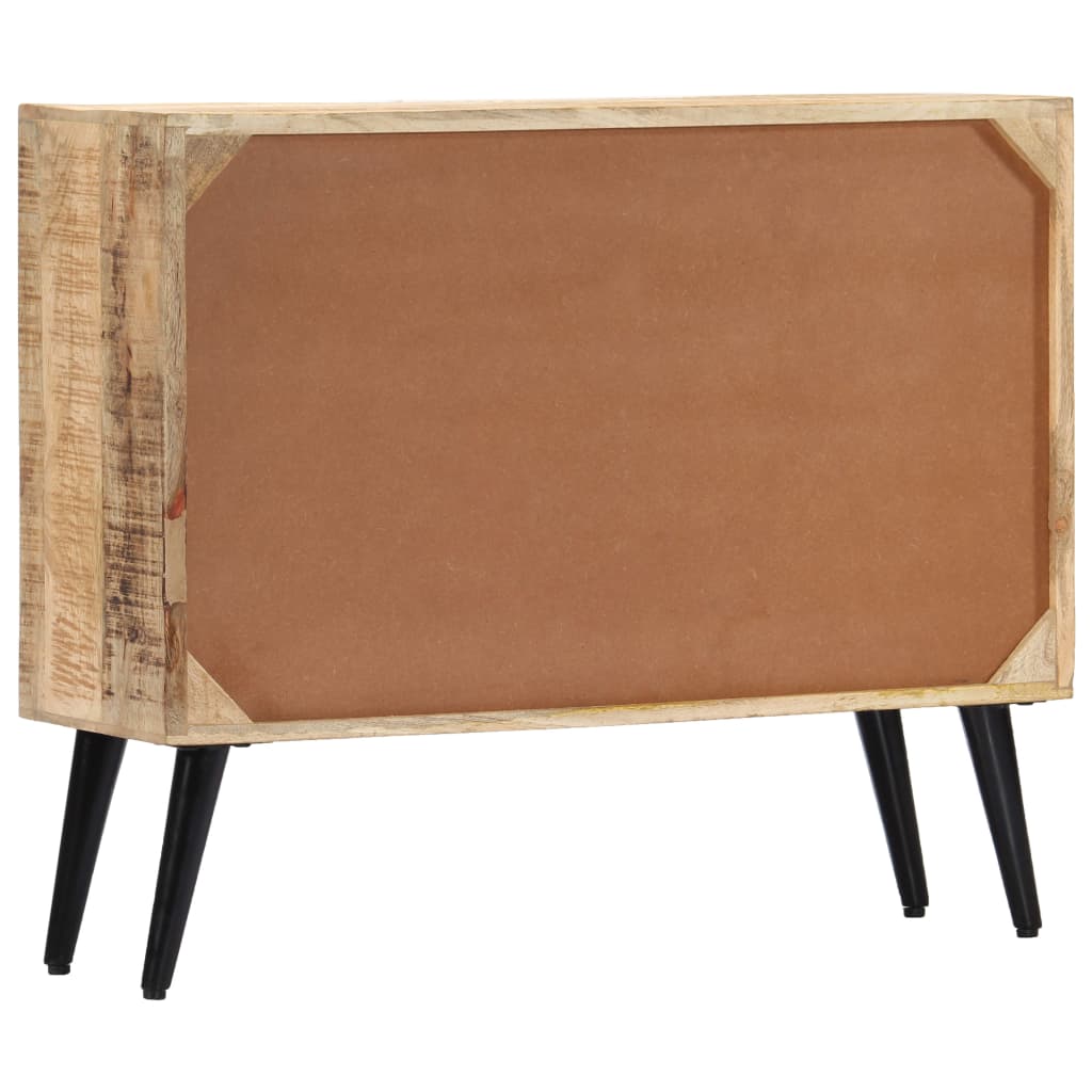 vidaXL Sideboard 88x30x73 cm Solid Mango Wood