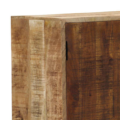 282876 vidaXL Sideboard 88x30x73 cm Solid Mango Wood