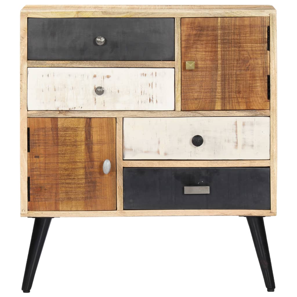 vidaXL Sideboard | Natural Mango Wood | Solid Mango Wood | Medium | Sideboard
