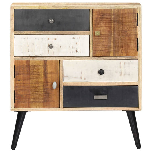vidaXL Sideboard | Natural Mango Wood | Solid Mango Wood | Medium | Sideboard