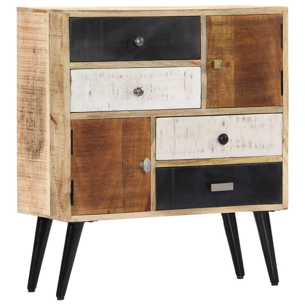 vidaXL Sideboard | Natural Mango Wood | Solid Mango Wood | Medium | Sideboard
