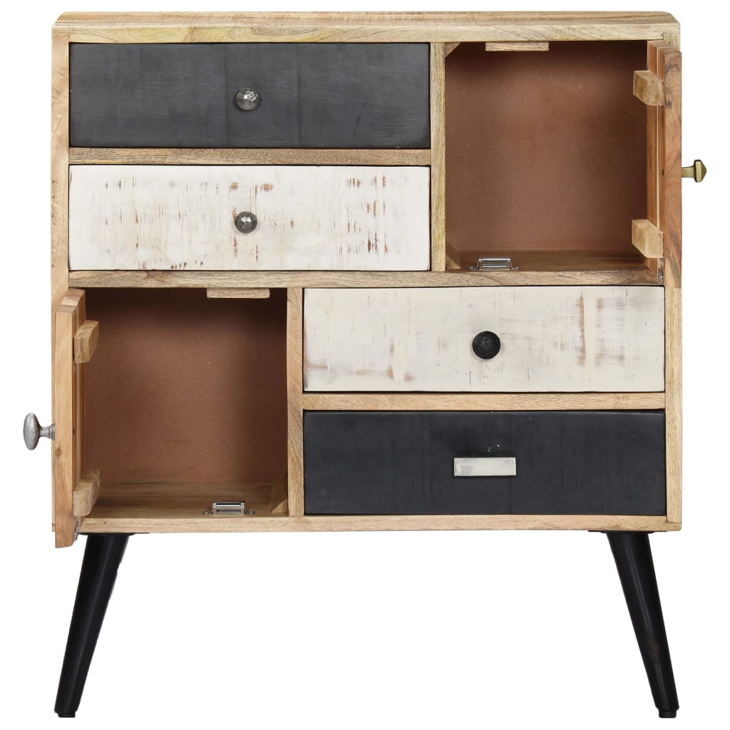 vidaXL Sideboard | Natural Mango Wood | Solid Mango Wood | Medium | Sideboard