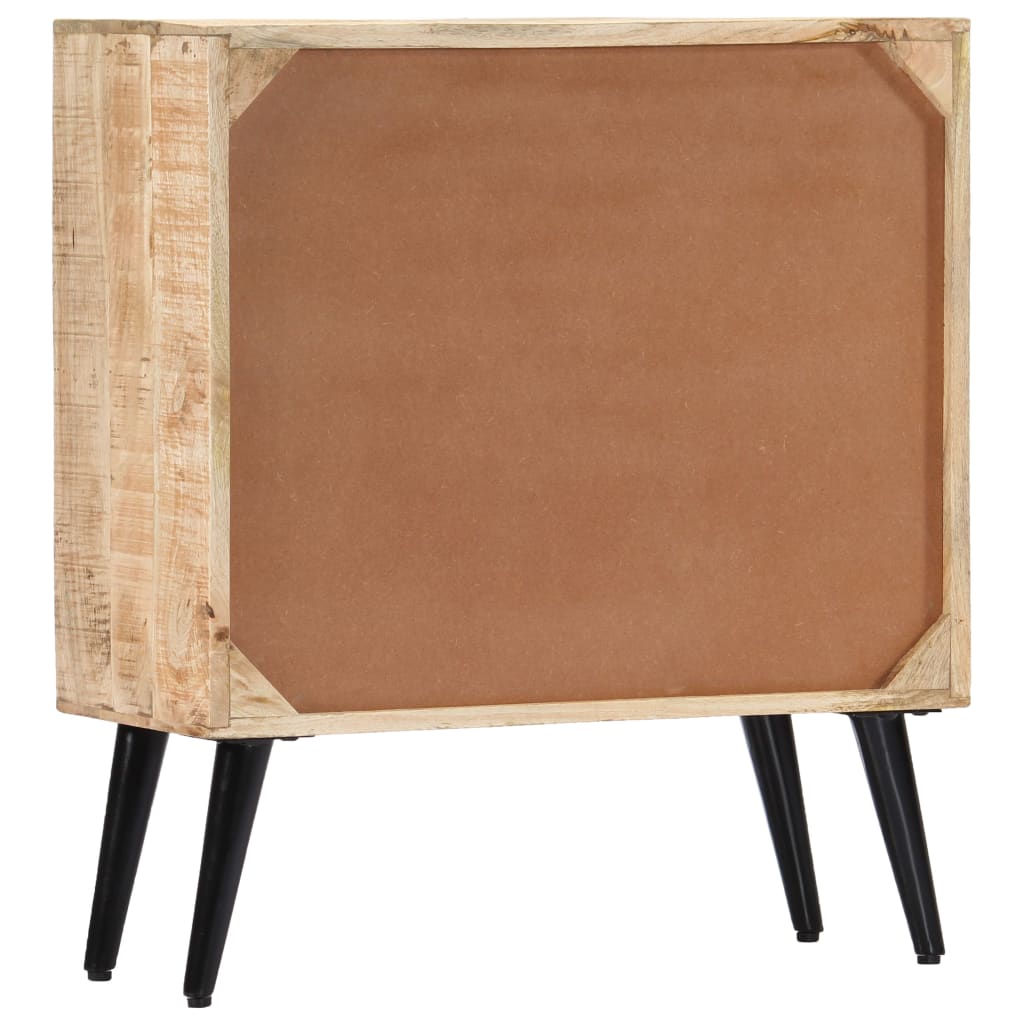 vidaXL Sideboard | Natural Mango Wood | Solid Mango Wood | Medium | Sideboard
