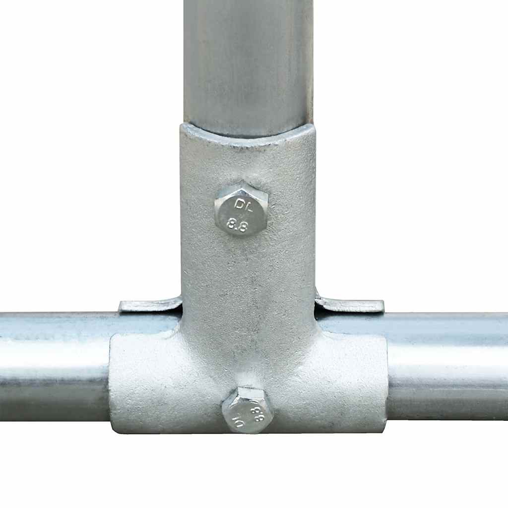 vidaXL Outdoor Chicken Cage 2.75x4x1.92 m Galvanised Steel