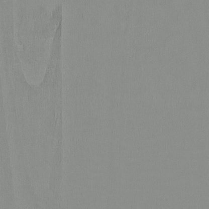 vidaXL Wardrobe | Grey Body with Brown Top | Solid Pinewood | Large | Wardrobe