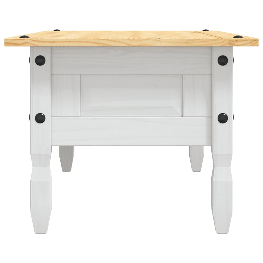 vidaXL Coffee Table Mexican Pine Corona Range White 100x55x44 cm