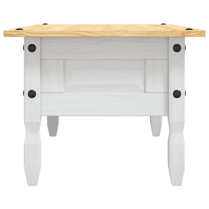 vidaXL Coffee Table Mexican Pine Corona Range White 100x55x44 cm