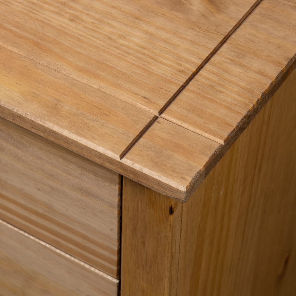 vidaXL Bedside Cabinet 46x40x57 cm Pinewood Panama Range