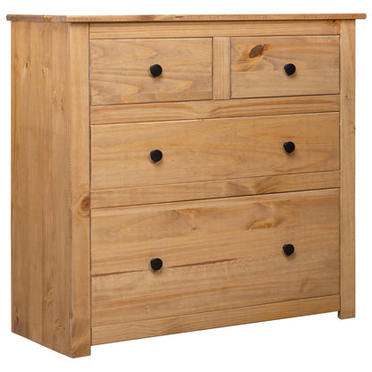 vidaXL Sideboard | Natural wood colour | Solid pine wood | Medium | Sideboard