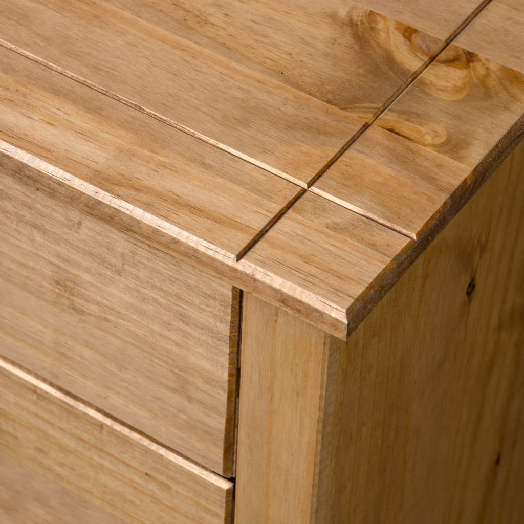 vidaXL Side Cabinet 80x40x73 cm Pine Panama Range