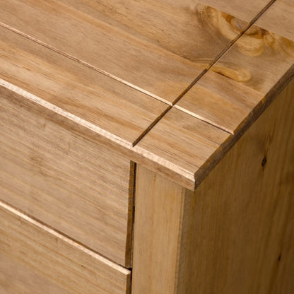 vidaXL Side Cabinet 80x40x73 cm Pine Panama Range