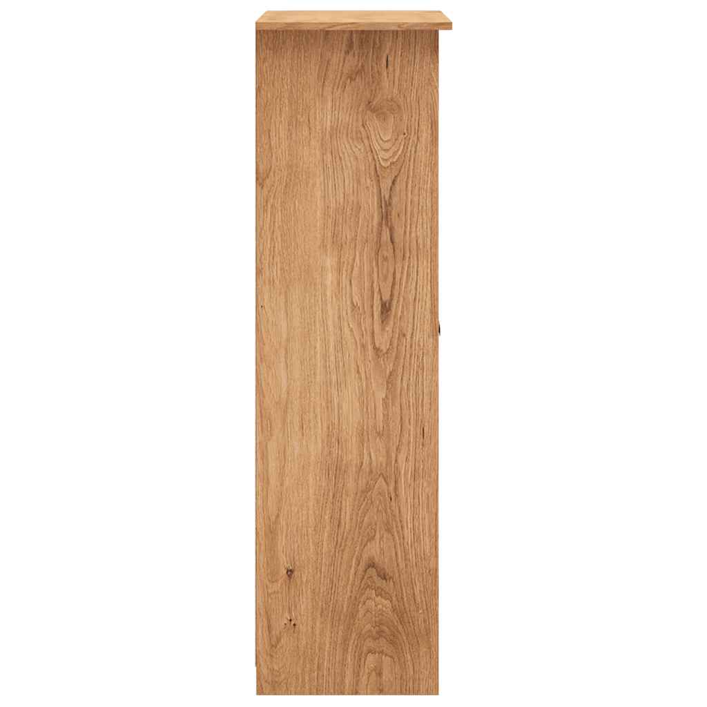 vidaXL Wardrobe | Natural wood | Solid pine wood | 80 x 50 x 171.5 cm | Wardrobe