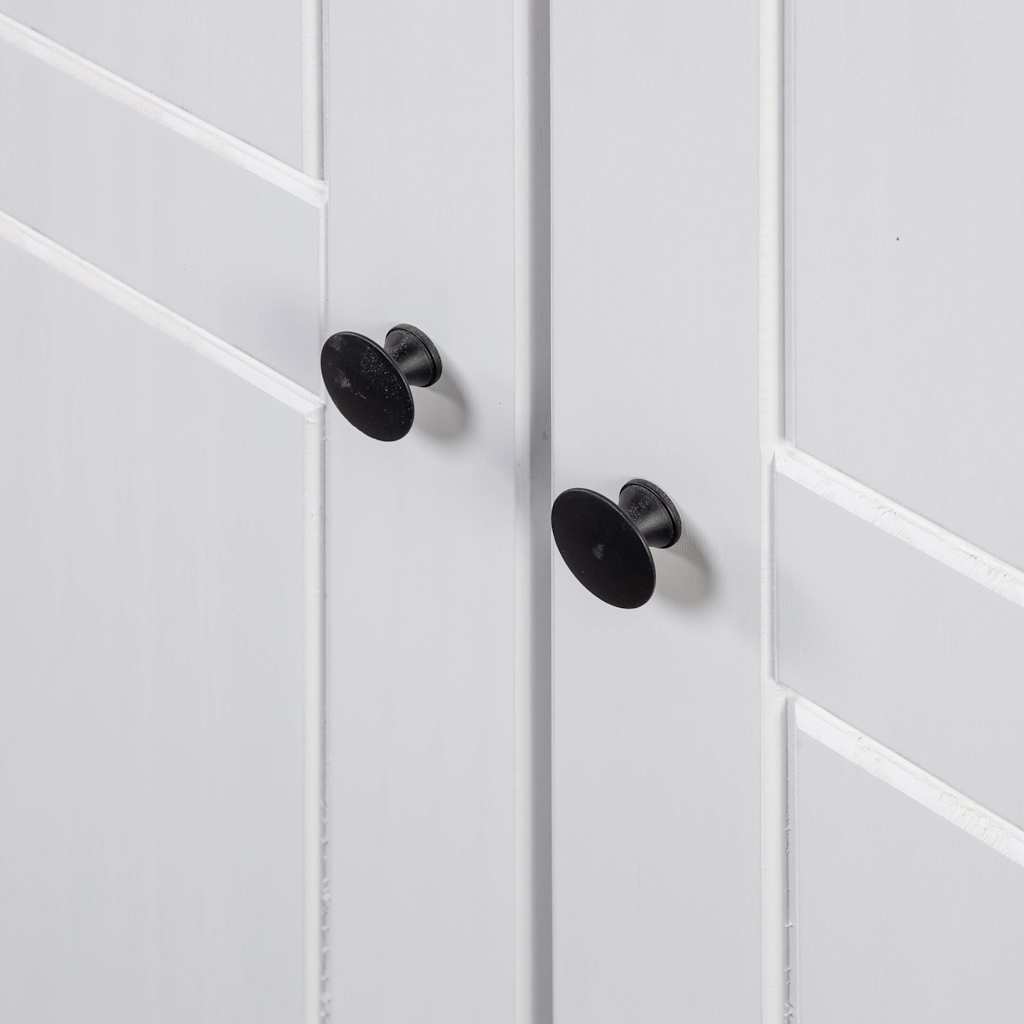 282666 vidaXL Wardrobe White 80x50x171,5 cm Solid Pine Panama Range