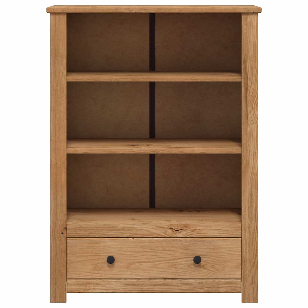 vidaXL Bookcase 80x35x110 cm Solid Pine Wood Panama Range