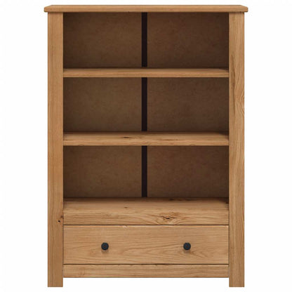 vidaXL Bookcase 80x35x110 cm Solid Pine Wood Panama Range