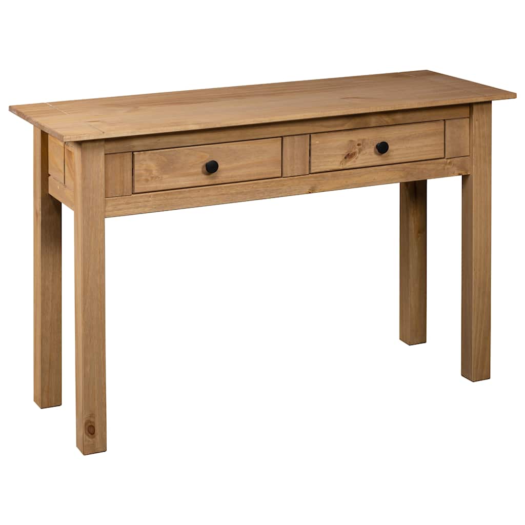 282679 vidaXL Console Table 110x40x72 cm Solid Pine Wood Panama Range